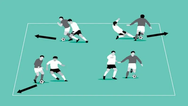 Tackling trong bóng đá là gì Kỹ thuật chơi tackling trong bóng đá